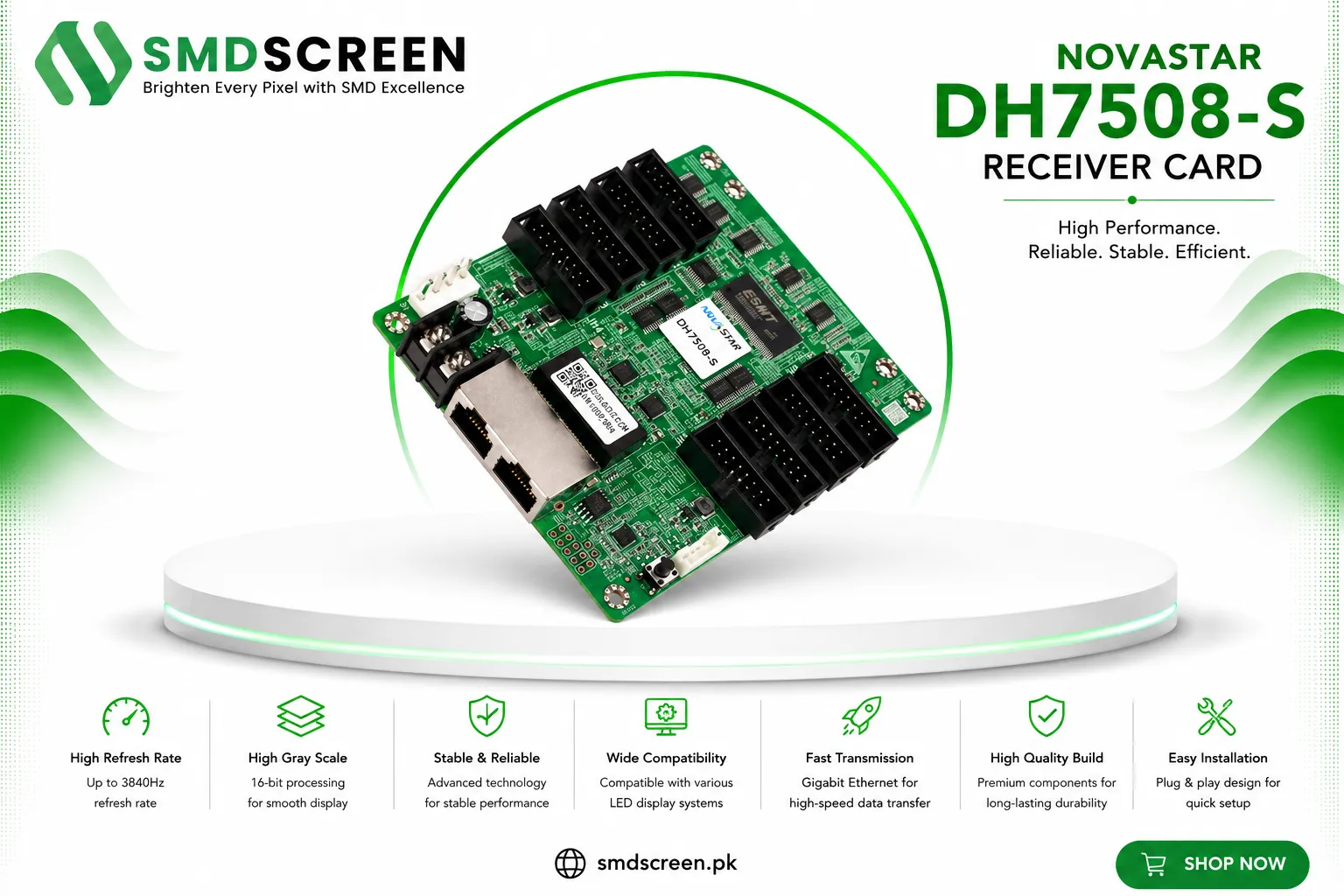 DH7508S Receiving Card
