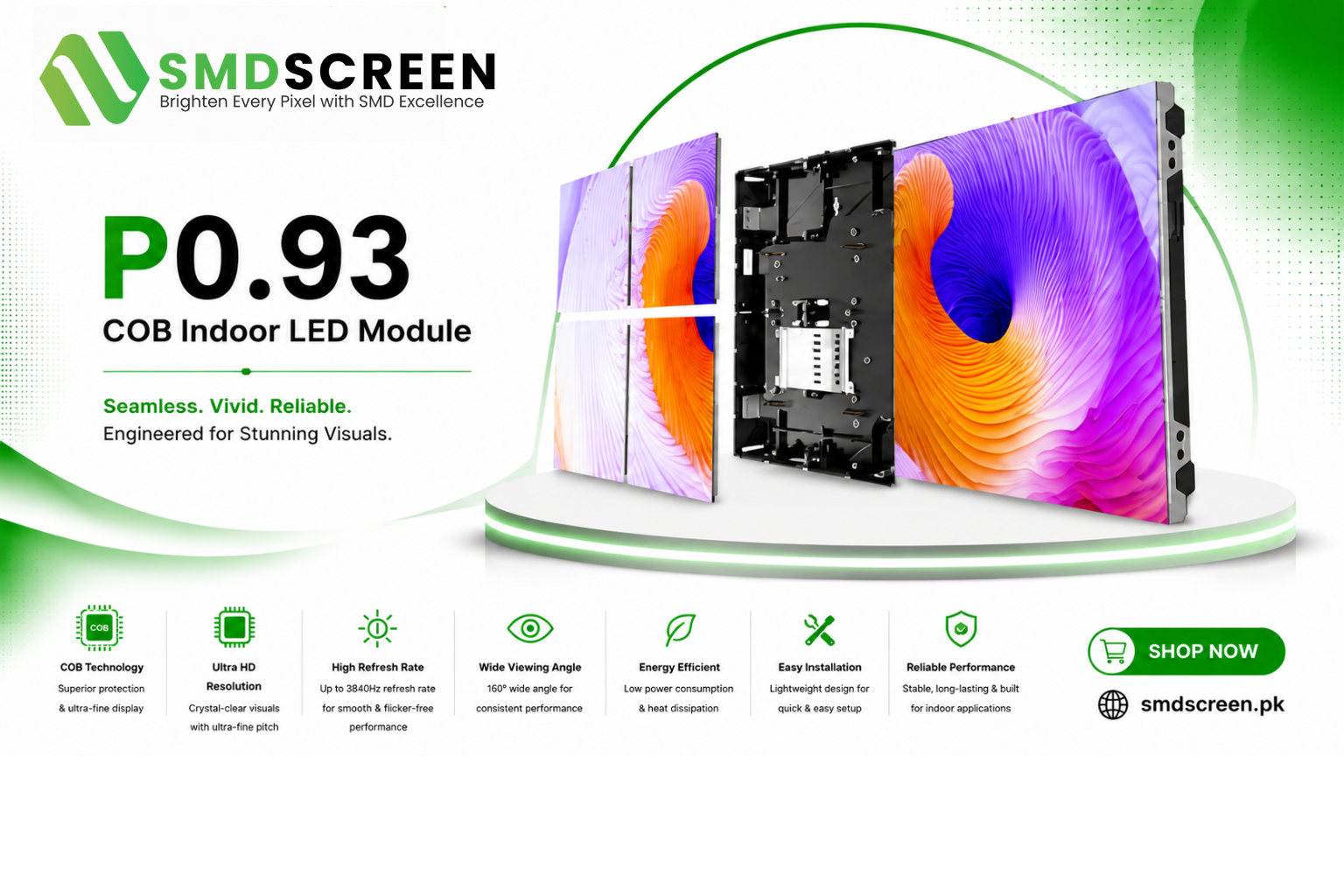 P0.93 COB Indoor LED Module