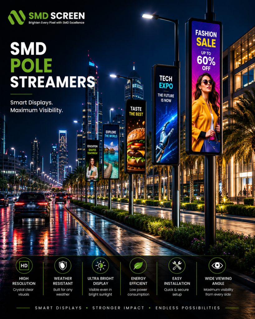 SMD Pole Streamers