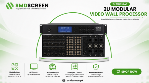 2U Modular Video Wall Processor
