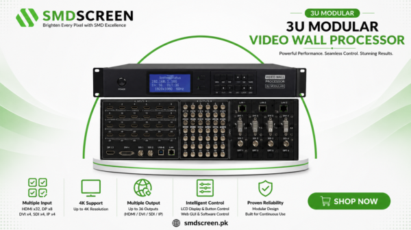 3U Modular Video Wall Processor