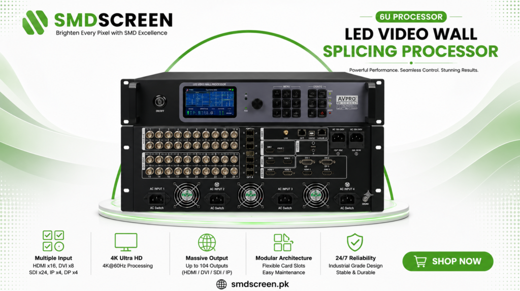 LED Video Wall Splicing Processor (6U)