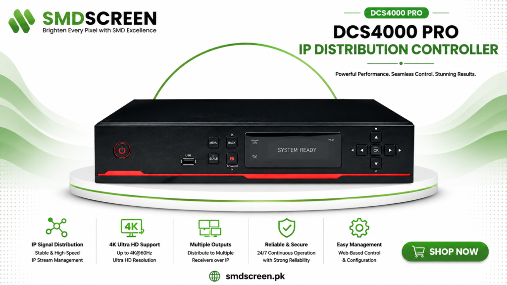 DCS4000 Pro IP Distribution Controller