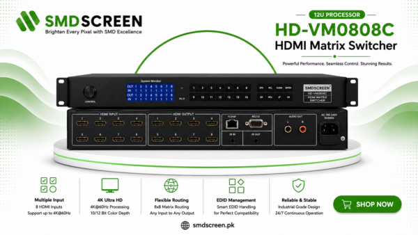 HD-VM0808C HDMI Matrix Switcher