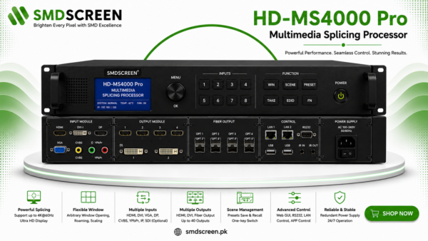HD-MS4000 Pro Multimedia Splicing Processor