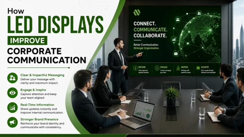 How LED Displays Improve Corporate Communication