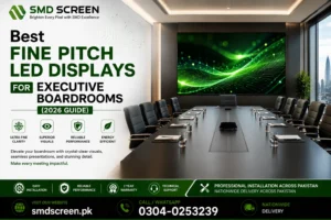 Best Fine Pitch LED Displays for Executive Boardrooms (2026 Guide)